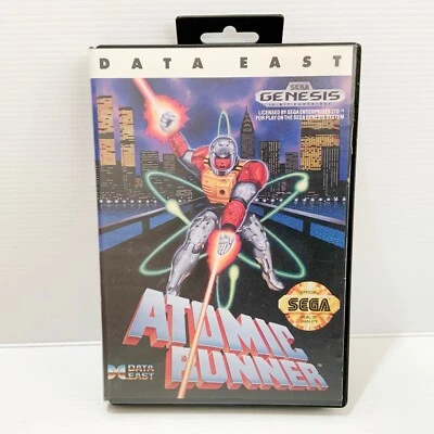 Atomic Runner + Box & Manual - Sega Genesis - Tested & Working - Free Postage - Image 1 of 4
