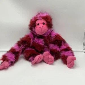 Animal Alley Pink Monkey Gorilla Plush Soft Toy Stuffed Toys R Us 14" Animal Ape - Picture 1 of 4