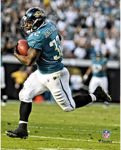 Maurice Jones-Drew Jacksonville Jaguars Unsigned Running 8" x 10" Photo Cover
