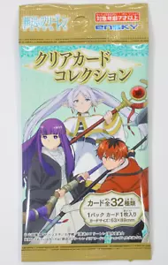 Anime Frieren Beyond Journey's End collezione carte trasparenti originali dal Giappone - Foto 1 di 3