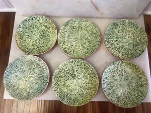 Vintage Italian Carole Stupell Set Of 6 Plates Made In Italy - Picture 1 of 3