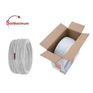 250ft 18AWG, 2 Conductor Indoor Speaker Wire CCA CL2 In-Wall Audio/Stereo Cable - Picture 1 of 9
