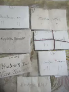 SET 7 GEFÜTTERTE RELIQUIEN SORTIERT AUS ITALIEN / BELGIEN - Bild 1 von 4