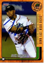Josh Morgan 2017 Down East Wood Ducks Signed Card