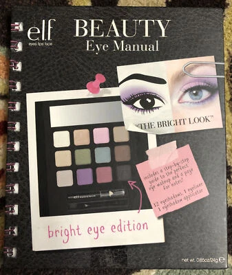 e.l.f. Beauty Eye Manual Makeup Palette Bright Eye Edition ELF Eyes Lips Face - Image 1 of 4