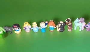 Lot Of Small Toys Little People, Princesses, Animals, Pony, Mario, The Lion King - Picture 1 of 4