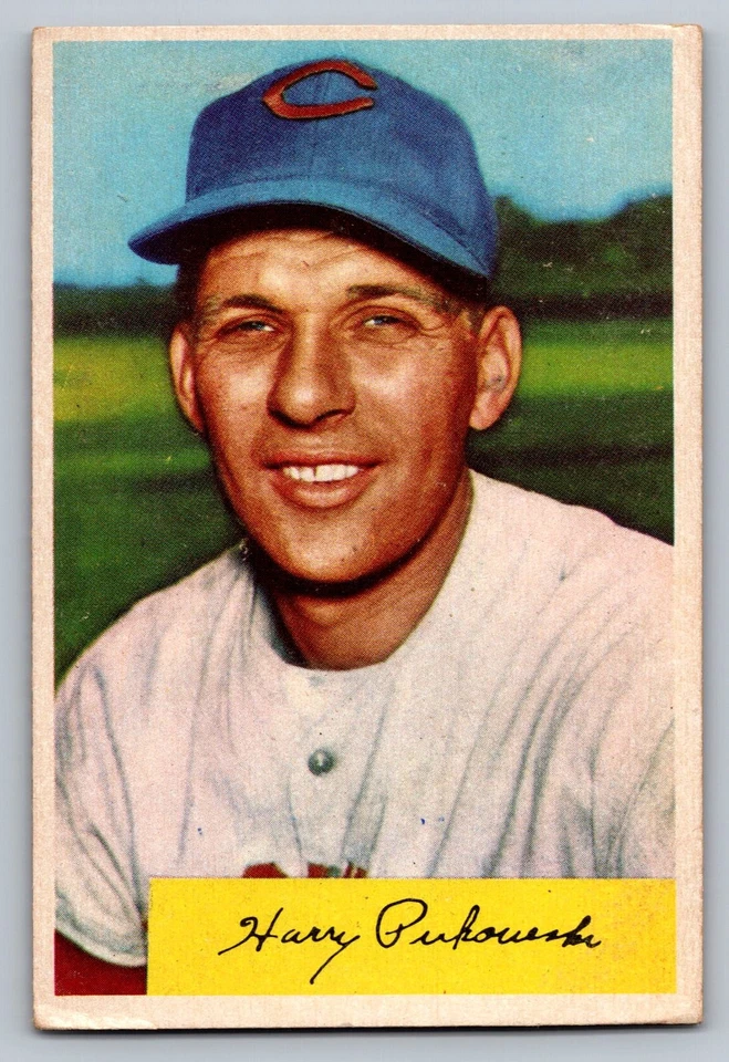 1954 Bowman #44 Harry Perkowski Cincinnati Redlegs - Image 1 of 3