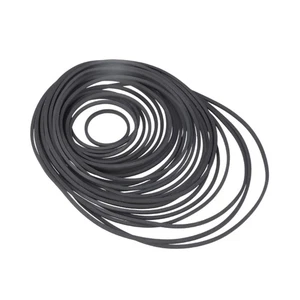 30PCS Courroies d'entraînement carrées en caoutchouc pour mécanisme cassette réparation longueurs 30-135MM - Photo 1/8