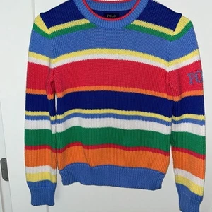 Polo Ralph Lauren cotton crewneck sweater girl's sz L 12.-14 NWOT - Picture 1 of 5