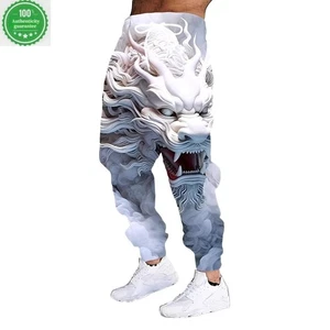  Otoño Nuevos Pantalones Informales Para Hombre, Pantalones Deportivos Impresión Digital 3D Tendencia - Imagen 1 de 40