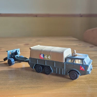 Matchbox Cars (Lesney): Battle Kings K-116 Artillery Truck with Field Gun 1977 - Image 1 of 4