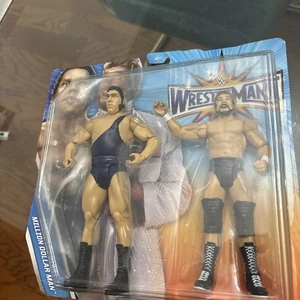 WWF WrestleMania Andre the Giant & Ted DiBiase NUEVO Sellado De Colección - Imagen 1 de 2