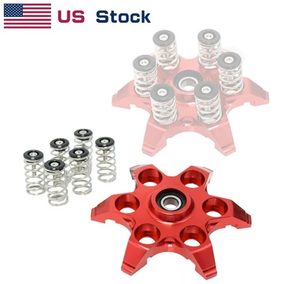 Nueva placa de presión XGP roja con kit de resorte negro para Ducati Monster S4 S4R 1000 Foto 1 de 4