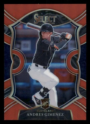 2021 Select Red #82 Andres Gimenez /199 - Image 1 of 2