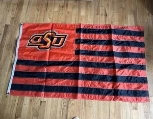 Oklahoma State Cowboys Fußball Flagge 3 x 5 schneller USA Versand doppelseitiger Druck - Bild 1 von 5