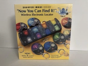 NEW Sharper Image Ultra 8 Wireless Electronic Key Locator Flashing Beeper Finder - Picture 1 of 6