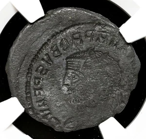 ROMAN EMPIRE. Probus, AD 276-282. Æ Antoninianus, NGC VF, Brockage - Picture 1 of 4