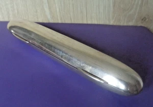 Estuche de cigarros de plata esterlina sello de un tubo 1908 Birmingham por Horace Woodward - Imagen 1 de 7