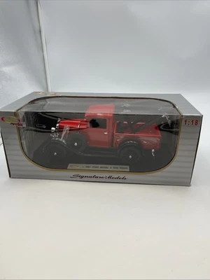 1931 Ford Model A Tow Truck Signature Model 1:18 Die Cast #18116 - Image 1 of 4