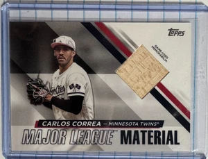 2024 Topps Series 1 - Major League Material Carlos Correa #MLM-CC (MEM) - Picture 1 of 3