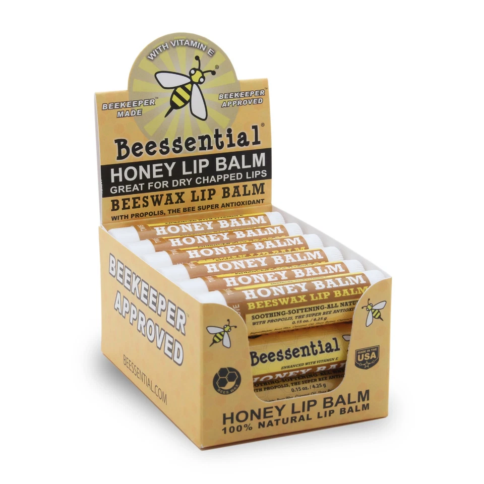 Natural Bulk Lip Balm, Honey, 18 Pack | For Men, Women, and Children. Great f... - Image 1 of 4