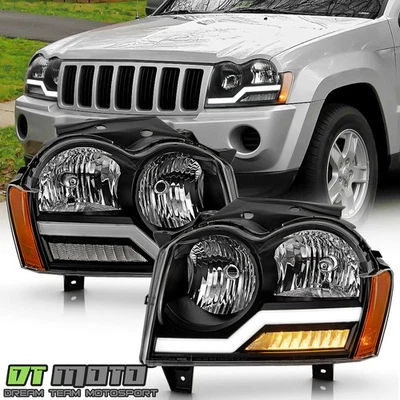 Tubo LED para Jeep Grand Cherokee 2005 2006 2007 con faros de señal faros Foto 1 de 4