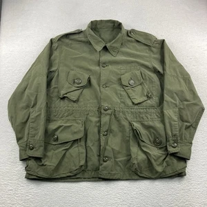 Canadian Army Lightweight Combat Jacket MWG OG107 1990 Green Custom Back Graphic - Picture 1 of 10