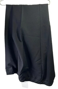 Bend Over Women's Black Pants - Size: 3XL (22W) Tall - Elastic Waist 44" - Picture 1 of 5