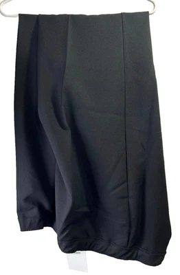Bend Over Women's Black Pants - Size: 3XL (22W) Tall - Elastic Waist 44" - Image 1 of 4