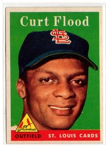 1958 Topps Curt Flood #464 - Picture 1 of 3