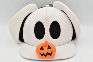 Disney Nightmare Before Christmas Zero 3D Flatbill Snapback Hat Halloween NWT - Picture 1 of 12