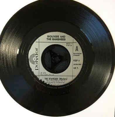 SIOUXSIE AND THE BANSHEES THE STAIRCASE (MYSTERY) 7'' SINGLE POLYDOR POSP9 1979 - Image 1 of 4