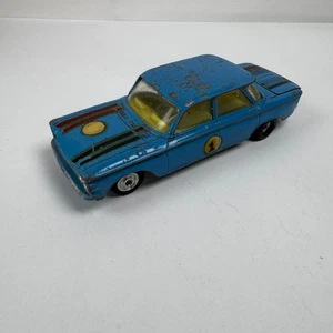 Corgi Toys #229 Chevrolet Corsair (Blue) Vintage Diecast Car Model, Original - Picture 1 of 9