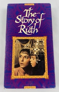 The Story of Ruth VHS 1960 Elana Eden Stuart Whitman Biblical Old Testament Film - Foto 1 di 7