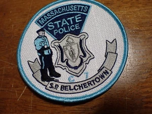POLICÍA ESTATAL DE MASSACHUSETTS C 7 SP BELCHERTOWN POLICÍA ESTATAL MASIVA - Imagen 1 de 1