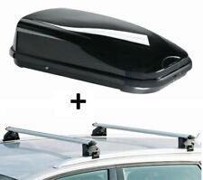 Produktbild - Dachbox FL320L+Dachträger CRV107A für für Opel Mokka  Mokka X 5Türer ab 13