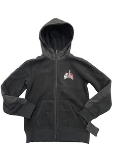 NWT$65 Nike Jordan Jumpman Youth Boy's Full-zip Fleece Jacket Black Size M - Picture 1 of 4