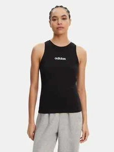 ADIDAS DAMEN UNTERHEMD BAUMWOLLE Mod. W LIN SJ TANK - WEISS und SCHWARZ - Bild 1 von 16