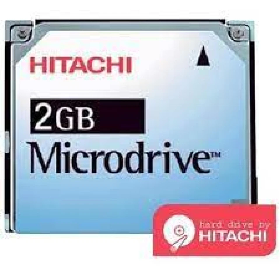 Hitachi MicroDrive 2GB + PC Card Adapter Kit (13G1785) - Image 1 of 1