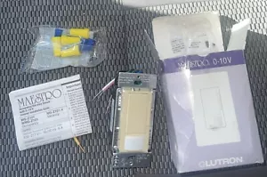 Lutron MS-Z101-IV MAESTRO Occupancy Sensor 0-10V Dimmer Ivory - Picture 1 of 8