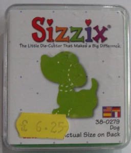 Perro troquelado verde Sizzix Ellison 38-0279 - Imagen 1 de 3