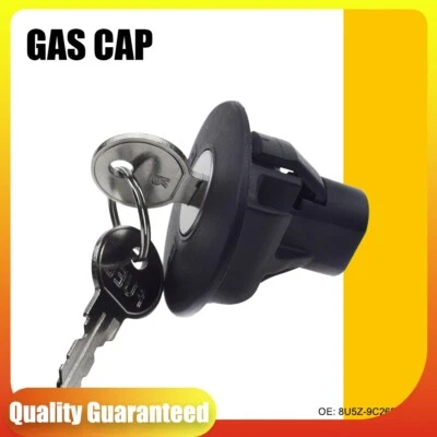 Locking Gas Cap Lock Fuel Cap w/Key 8U5Z-9C268-B Fits For Ford Fusion 2010-2012 - Image 1 of 4