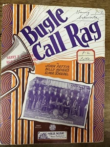 1923 ragtime sheet music BUGLE CALL RAG by Schoebel - Picture 1 of 1