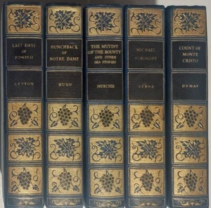 World's Greatest Literature Vintage Collection Of 5 Books, Spencer Press '36-'37 - Bild 1 von 12