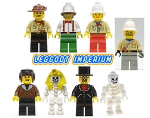 Lego Desert Adventurers - Johnny Thunder Charles Lightning Skeleton Sam Sinister - Picture 1 of 9