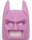Lego New Bright Pink Minifigure Headgear Mask Batman Cowl Angular Ears Piece