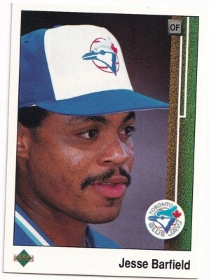 1989 Upper Deck #149 Jesse Barfield Toronto Blue Jays - Image 1 of 2