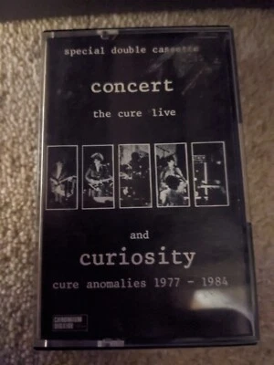 THE CURE Concert And Curiosity (Cure Anomalies 1977 - 1984) Cassette – FIXHC 10 - Image 1 of 4