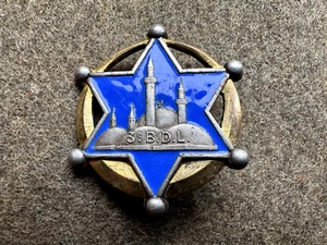 Französische Armee 3° Bataillon du LEVANT Abzeichen Drago rue Béranger III deposé - Bild 1 von 2