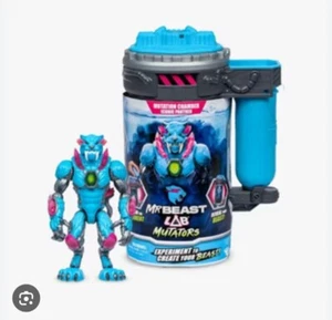 Modellino Mr Beast Lab Mutators Stealth Panther Mutation Chamber giocattolo NUOVO - Foto 1 di 1